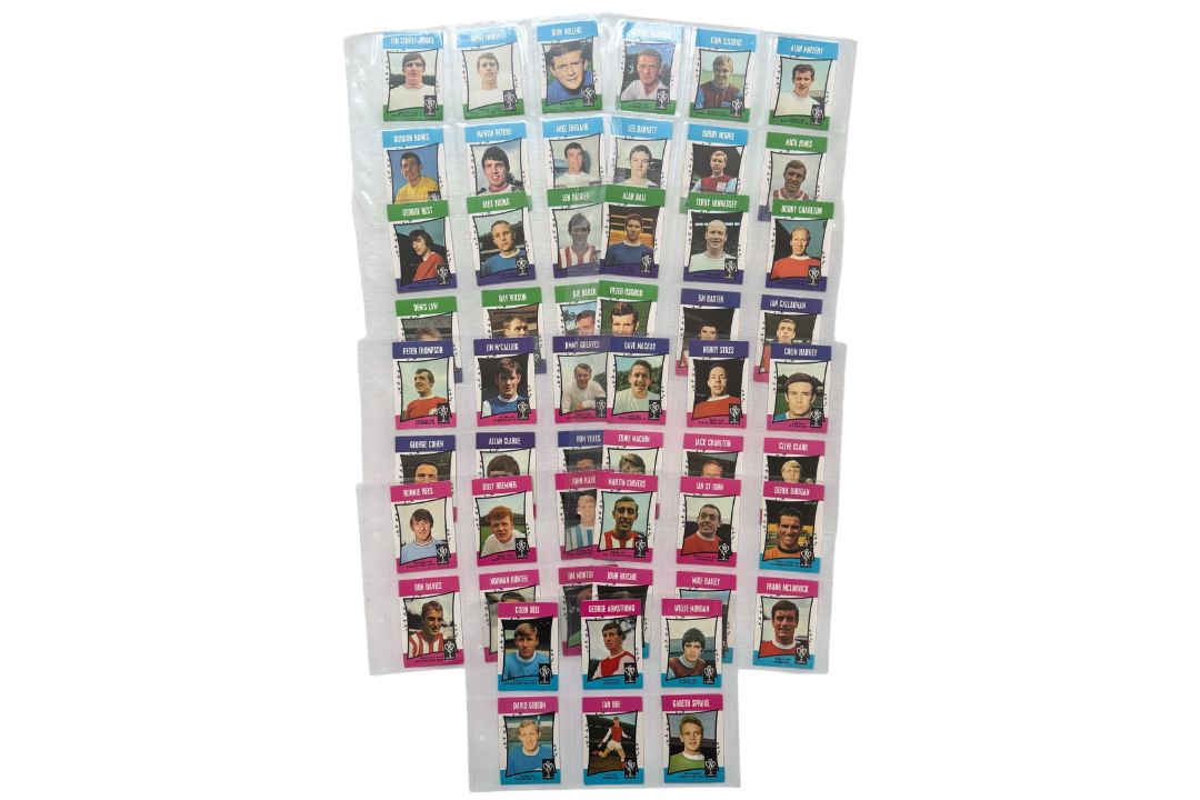 1967 A&BC STAR PLAYERS FOOTBALL TRADE CARDS, FULL SET OF 55 CARDS, GEORGE BEST (MANCHESTER UNITED). - Image 3 of 4