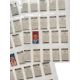 BARRATT & CO FAMOUS FOOTBALLERS TRADE CARDS, A8, FULL SET OF 50 CARDS. - Image 6 of 6