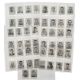 BARRATT & CO FAMOUS FOOTBALLERS TRADE CARDS, A1, FULL SET OF 50 CARDS, FINNEY, WRIGHT, ETC. - Image 3 of 4
