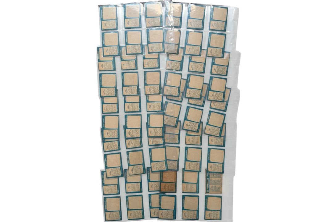 A&BC GUM 1963/64 FOOTBALLERS TRADE CARDS, 1-48, 49-110, FULL SETS. - Image 4 of 6
