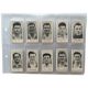 BARRATT & CO FAMOUS FOOTBALLERS TRADE CARDS, A7, FULL SET OF 60 CARDS, CLOUGH, CHARLES, GREAVES, - Image 1 of 6
