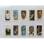 BARRATT & CO FAMOUS SPORTSMEN TRADE CARDS, FULL SET OF 50 CARDS, No7 HAS JACKIE STEWART DUPLICATE +