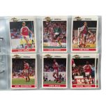 ENGLISH FOOTBALL 1992 PANINI FULL SET OF TRADE STICKERS, 1-276, DIVISION 1 / PREMIER LEAGUE.