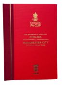 2026 FA CUP FINAL BOUND VOLUME, CHELSEA VERSUS MANCHESTER CITY, LIMITED EDITION.