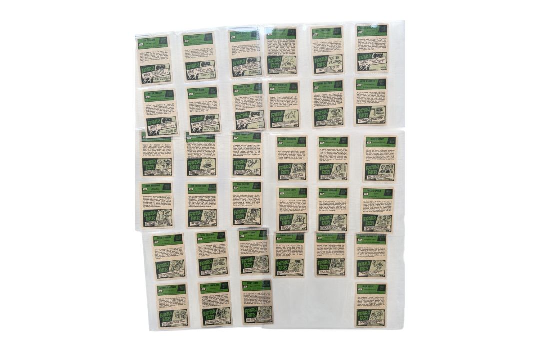 A&BC 1969/70 FOOTBALLERS TRADE CARDS, 1-64, 65-118, 119-170, FULL SETS, GREEN BACKS. - Image 10 of 10
