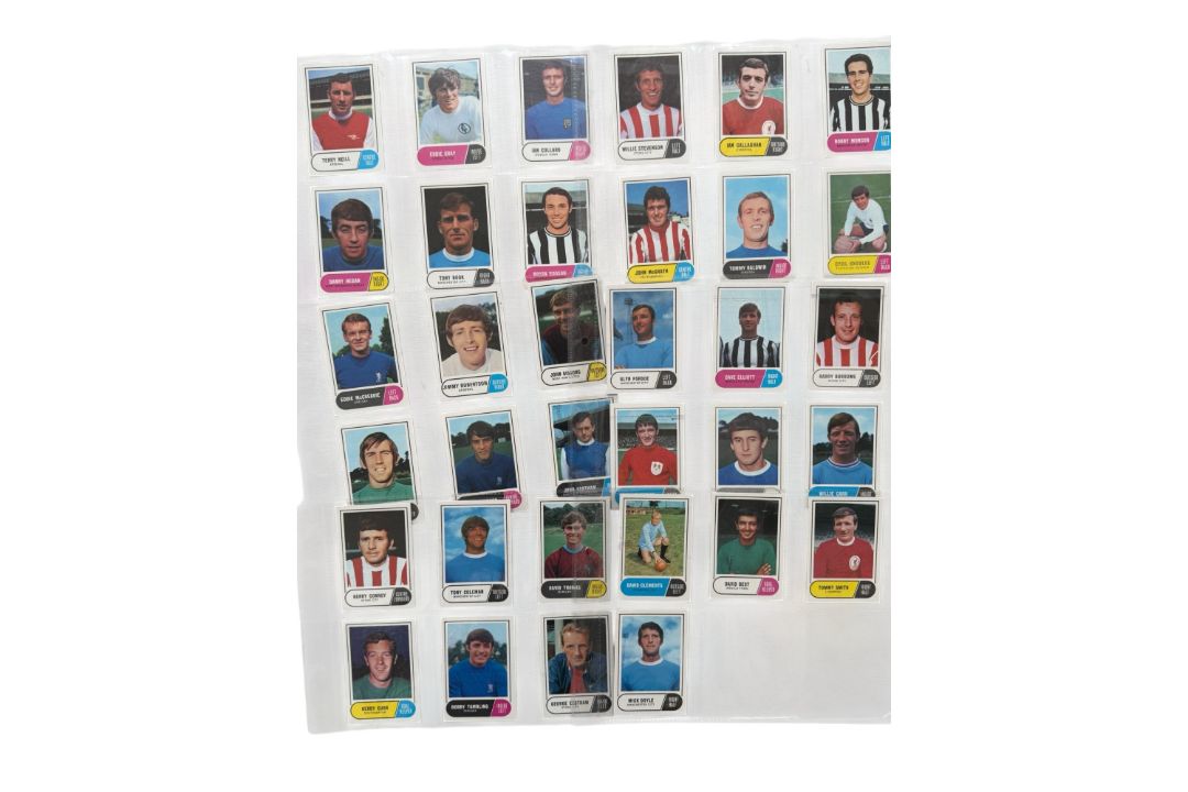 A&BC 1969/70 FOOTBALLERS TRADE CARDS, 1-64, 65-118, 119-170, FULL SETS, GREEN BACKS. - Image 9 of 10