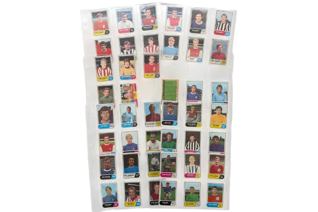 A&BC 1969/70 FOOTBALLERS TRADE CARDS, 1-64, 65-118, 119-170, FULL SETS, GREEN BACKS. - Image 5 of 10