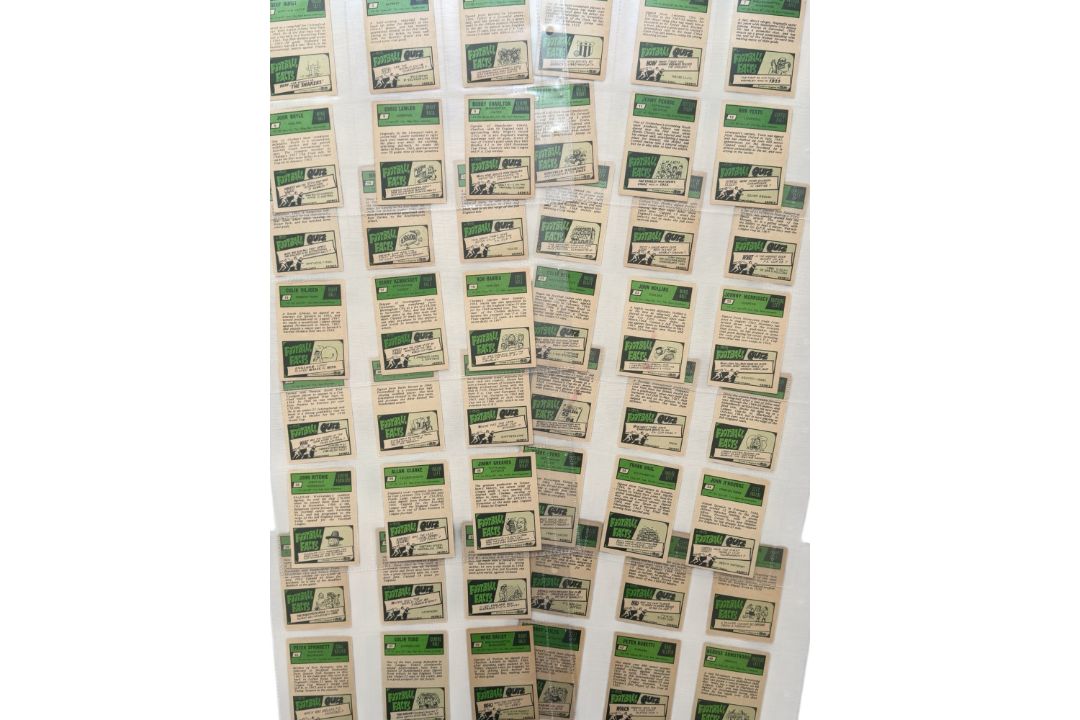 A&BC 1969/70 FOOTBALLERS TRADE CARDS, 1-64, 65-118, 119-170, FULL SETS, GREEN BACKS. - Image 4 of 10