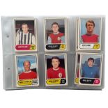 A&BC 1969/70 FOOTBALLERS TRADE CARDS, 1-64, 65-118, 119-170, FULL SETS, GREEN BACKS.