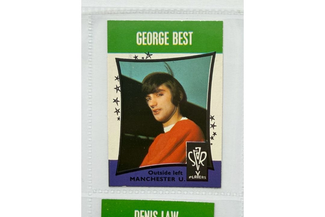 1967 A&BC STAR PLAYERS FOOTBALL TRADE CARDS, FULL SET OF 55 CARDS, GEORGE BEST (MANCHESTER UNITED). - Image 2 of 4