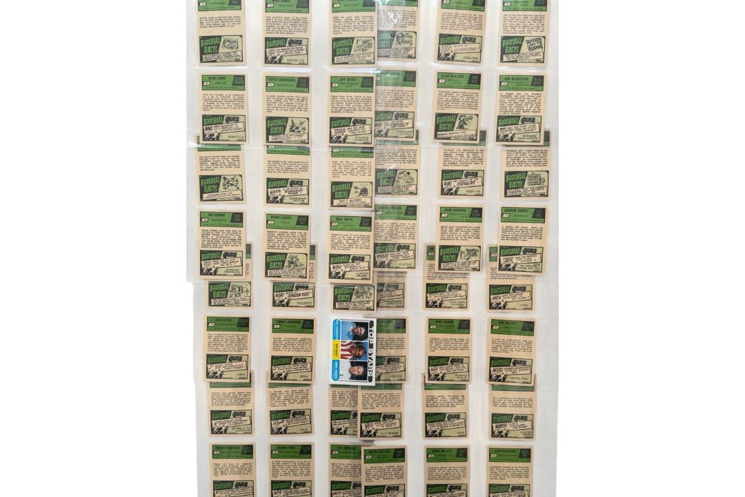 A&BC 1969/70 FOOTBALLERS TRADE CARDS, 1-64, 65-118, 119-170, FULL SETS, GREEN BACKS. - Image 8 of 10