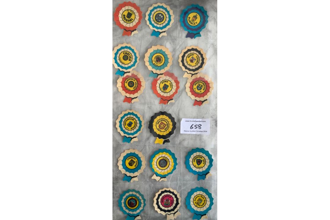 Northern Transparencies Babs Football Rosette Stickers: Very early Babs ...