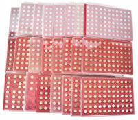 Approximately 1790 pre 1947 silver threepenny pieces including a small number of Australian / New