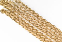 A 9ct gold chain, 4.1g, 61cm