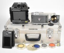 Horseman Multiformat 980 medium or large format camera outfit, with Tokyo Kogaku 1 :5.6 f=18cm and