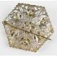 Silver vesta (26g), Miracle brooch and further vintage brooches - Image 5 of 12
