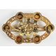Silver vesta (26g), Miracle brooch and further vintage brooches - Image 7 of 12