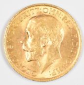 1913 George V gold full sovereign