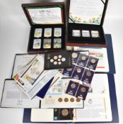 Royal Mint, Peter Rabbit and other coins to include 2008 Royal Shield of Arms brilliant uncirculated