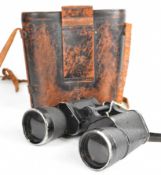 German WW2 7x50 Zeiss Dienstglas binoculars, stamped with manufacture code blc (Carl Zeiss, Jena),