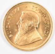1984 South Africa 1 ounce gold Krugerrand coin