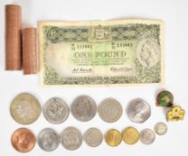 Commonwealth of Australia £1 undated (1961-1965) banknote signed by Coombs & Wilson plus a small