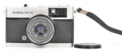 Olympus Trip 35 35mm camera with Zuiko 1:2.8 f=40mm lens, serial number of camera 4851745