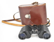 Carl Zeiss Turactem 8x30w binoculars, in original leather case