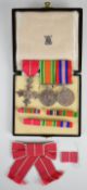 WW2 Member of the Order of the British Empire Military Division (MBE) medal group comprising MBE,