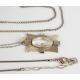 Three silver pendants set with pressed amber, synthetic opal and paste, marcasite earrings, - Image 7 of 9