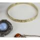 Three silver pendants set with pressed amber, synthetic opal and paste, marcasite earrings, - Image 9 of 9