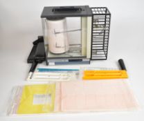 Two whirling hygrometers, one Casella the other Zeal, together with an Isuzu electronic thermo-