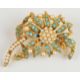 Silver vesta (26g), Miracle brooch and further vintage brooches - Image 9 of 12