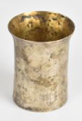 Merriman Silver Ltd (Philippa Jane Merriman) of Lancaster Elizabeth II hallmarked silver beaker of