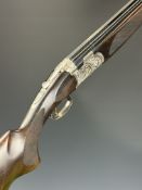Beretta Model 687 Silver Pigeon III 12 bore over and under ejector shotgun with engraved scenes of