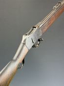 BSA Martini-Henry Mk II .577/450 underlever rifle with lock stamped ' VR BSA & M Co 1889' and 'II 2'
