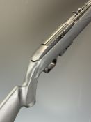 Crosman Repeatair 1077 repeater .177 CO2 air rifle with chequered semi-pistol grip, composite stock,