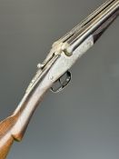Cogswell & Harrison Ltd 16 bore side by side ejector shotgun with engraved sidelock plates,