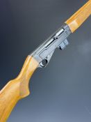 Marocchi SM66 9mm semi-automatic garden gun with chequered grip and forend, multi-shot magazine