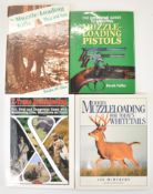 Four muzzle loading gun books X-Treme Muzzleloading by William Hovey-Smith, Modern Muzzleloading For