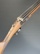 Ugartechea for Parker-Hale 20 bore side by side shotgun with chequered grip and forend, double