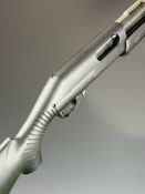 Benelli Nova 12 bore 3-shot pump-action shotgun with composite stock, ribbed semi-pistol grip and