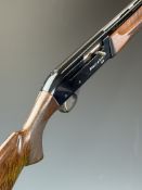 Webley & Scott 820 20 bore 3-shot semi-automatic shotgun with chequered semi-pistol grip and forend,