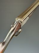 Johan Sigott of Ferlach Austria 12 bore side by side ejector shotgun with cocking indicators,