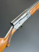 Browning A5 12 bore 5-shot semi-automatic FAC shotgun with chequered semi-pistol grip and forend and