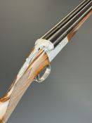 Beretta Silver Hawk 12 bore side by side ejector shotgun with named and engraved locks, engraved