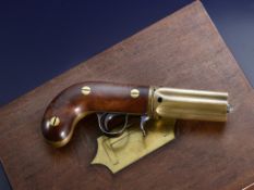 Edwin Budding of Thrup Mill Stroud 140 bore Buddings Patent third model five-shot percussion