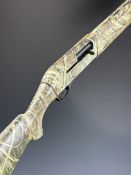 Webley & Scott 810 12 bore 3-shot semi-automatic shotgun with Advantage Max-4 finish, chequered