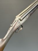 Cogswell & Harrison 12 bore side by side assisted-opening ejector shotgun with named and engraved