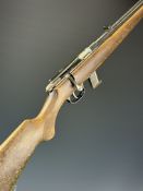 Krico .22 bolt-action rifle with chequered semi-pistol grip, multi-shot magazine, sling mounts,